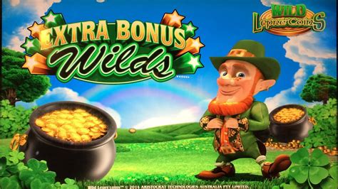 wild lepre'coins slot machine.
